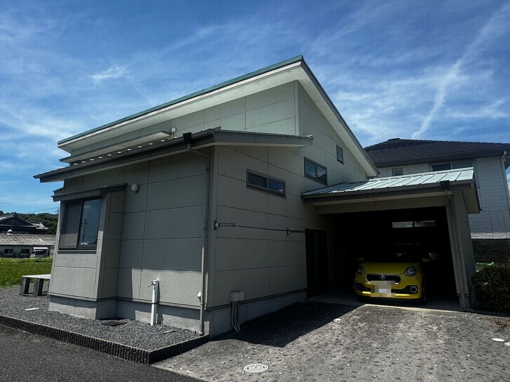 T様(三重郡)外壁_施工前 奈良市の外壁・屋根塗装をリペイント匠が施工した写真