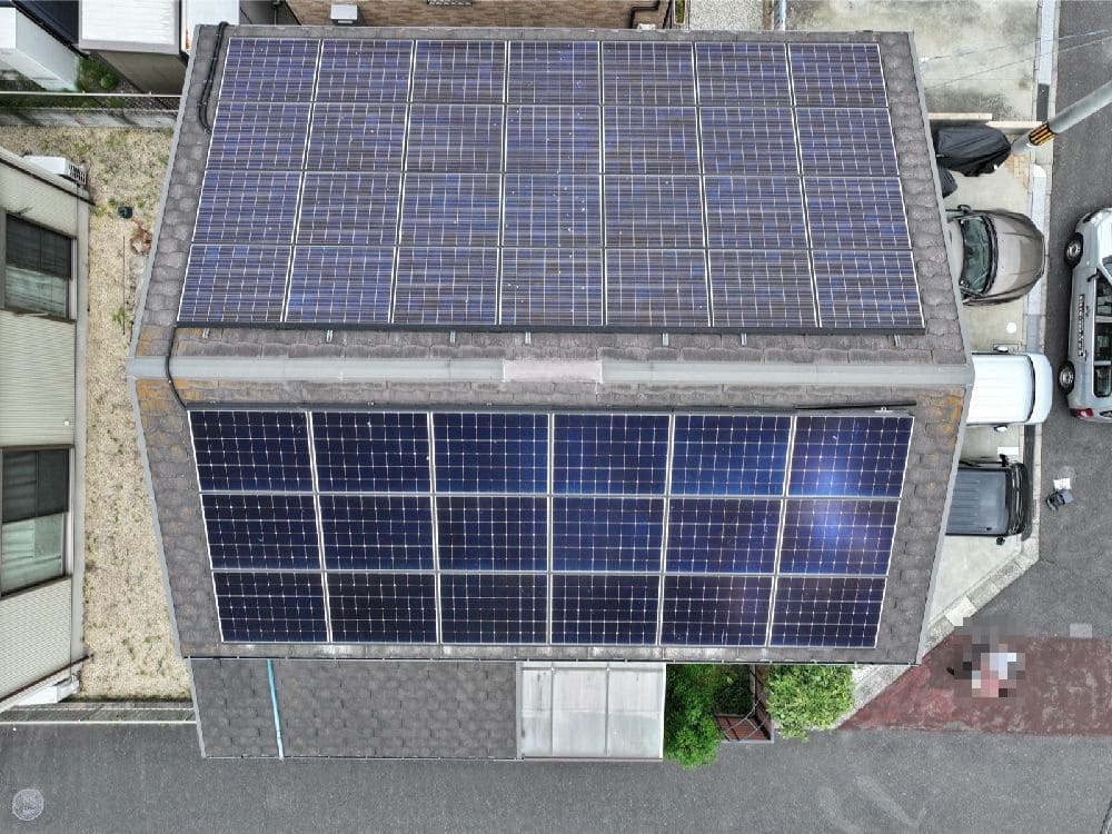 K様(津)施工前_屋根全体 奈良市の外壁塗装、屋根塗装、防水工事をリペイント匠が施工した写真