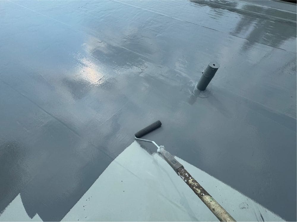 S様(橿原市桔梗が丘)_防水(トップコート) 橿原市の防水工事をリペイント匠が施工した写真