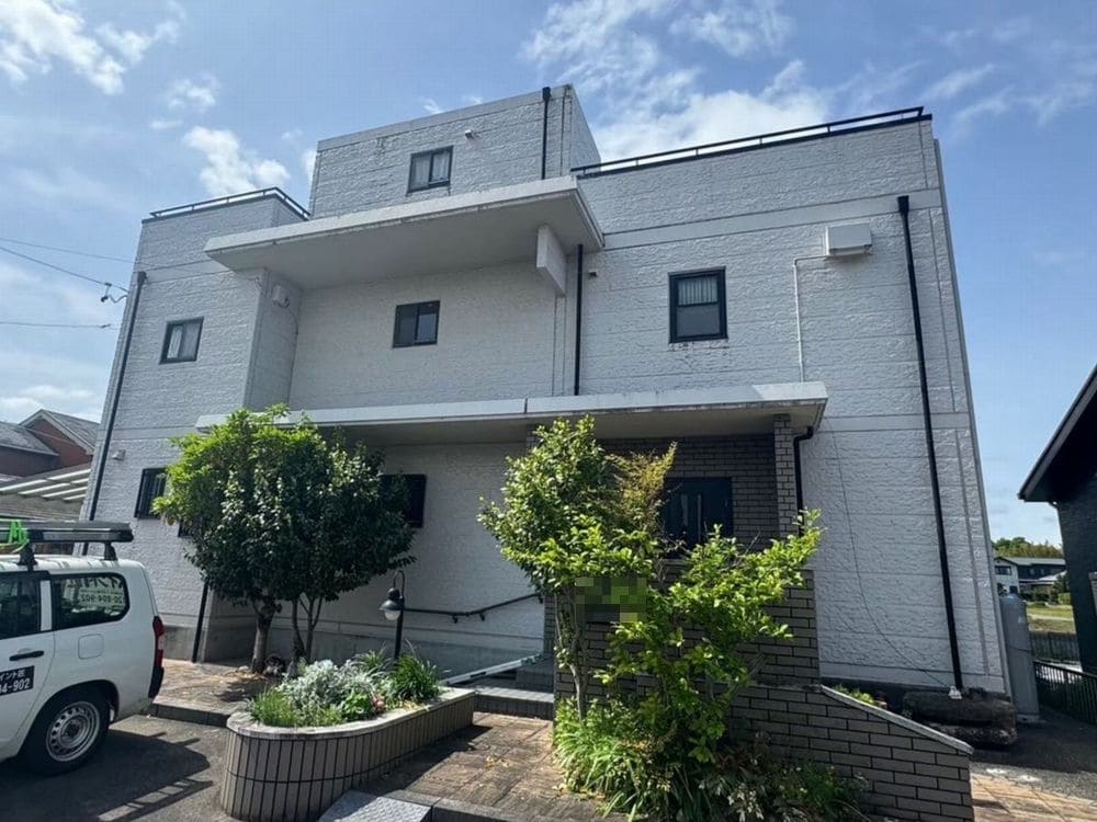 T様(奈良市)外壁_施工前3 奈良市の外壁塗装をリペイント匠が施工した写真