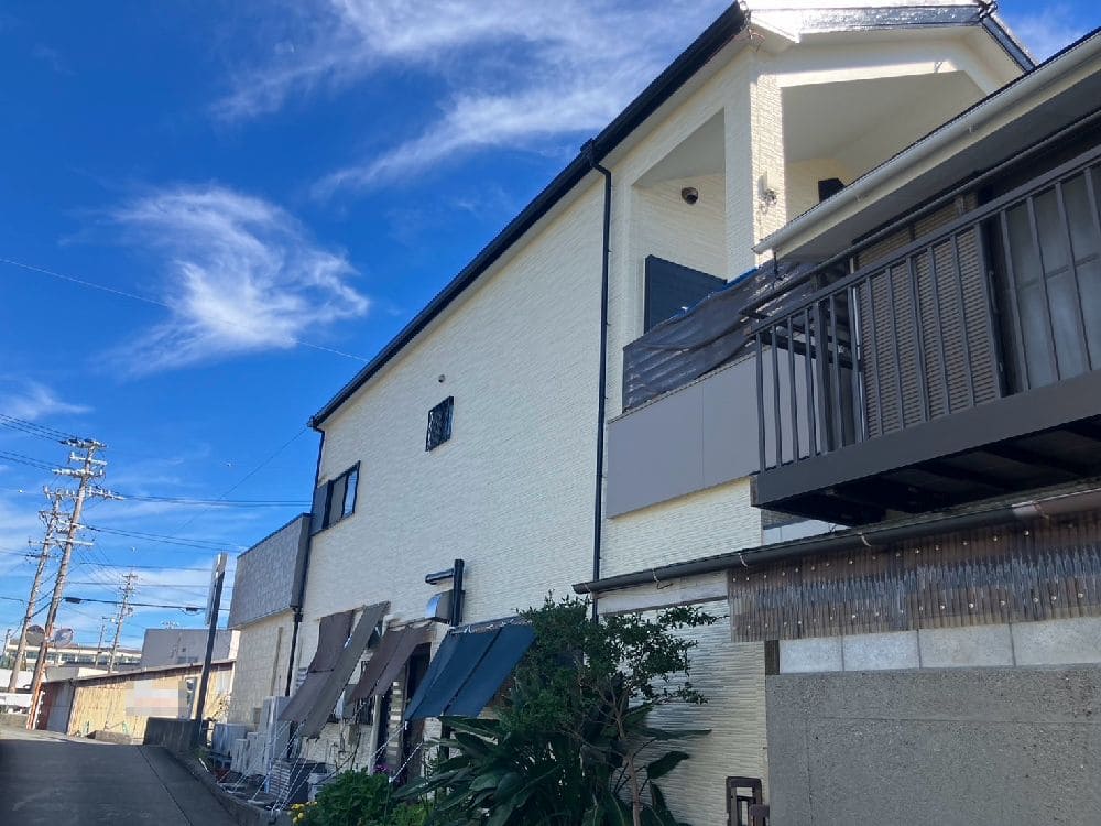 奈良市の外壁塗装、屋根塗装をリペイント匠が施工した写真