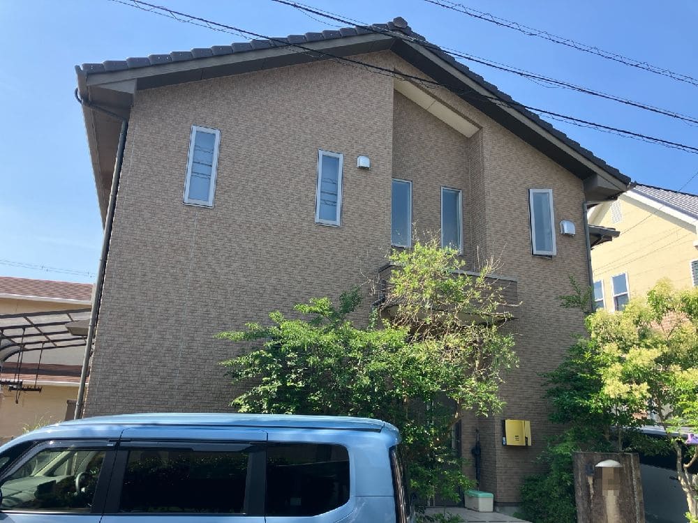 A様(津)施工前 奈良市の外壁塗装、防水工事をリペイント匠が施工した写真