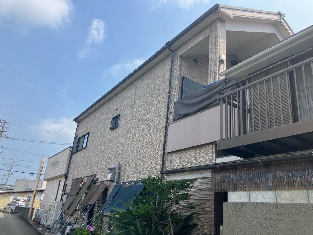 奈良市の外壁塗装、屋根塗装をリペイント匠が施工した写真