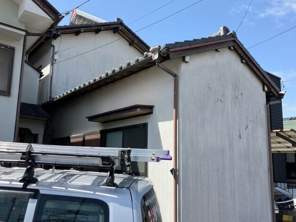 奈良市の外壁塗装、屋根塗装をリペイント匠が施工した写真