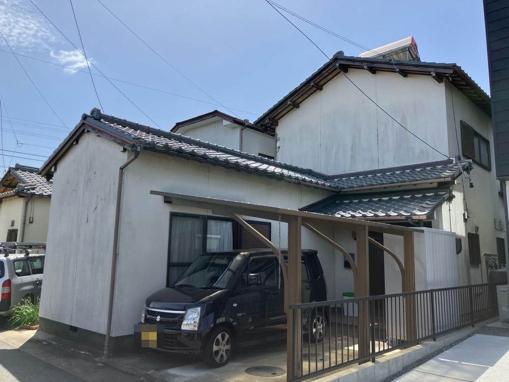 奈良市の外壁塗装、屋根塗装をリペイント匠が施工した写真