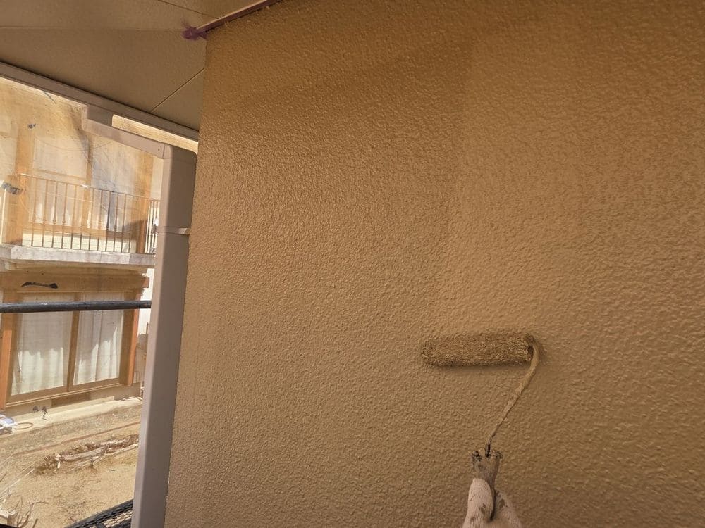 生駒市の外壁塗装、屋根塗装をリペイント匠が施工した写真