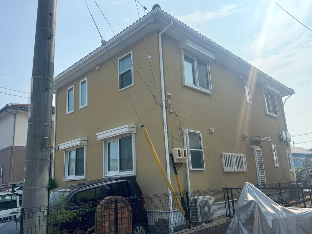W様(生駒市)外壁_施工前 生駒市の外壁塗装、屋根塗装をリペイント匠が施工した写真