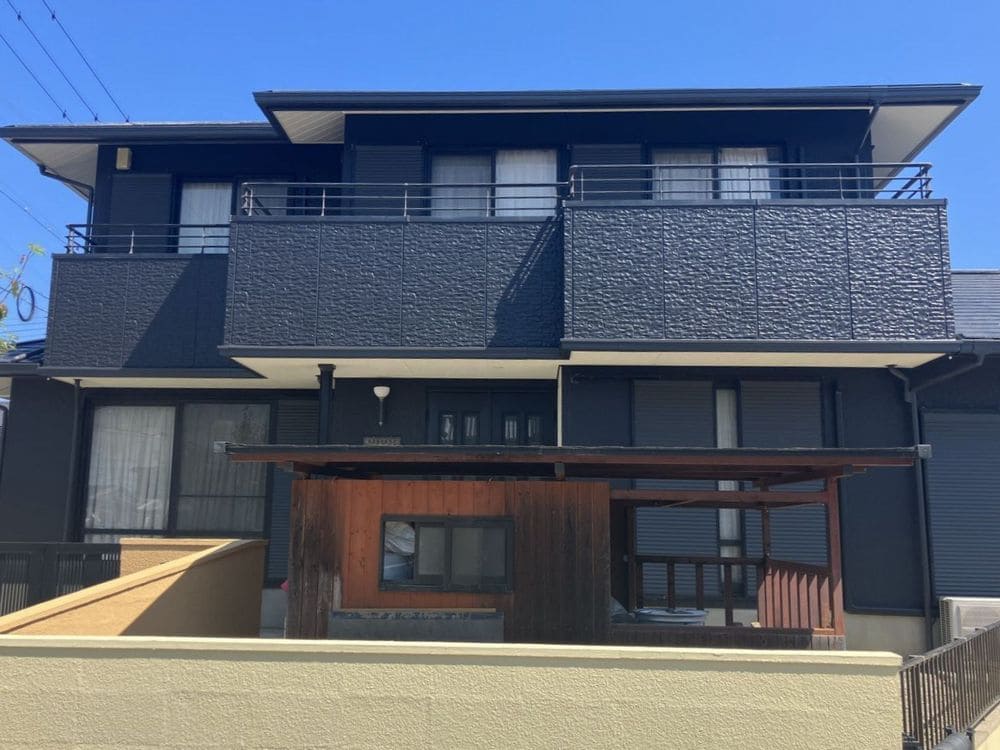 O様(奈良市)施工後_外壁全体 奈良市|ダイワハウス住宅をスタイリッシュに|家の愛着をプレゼントして頂いたような気持ち