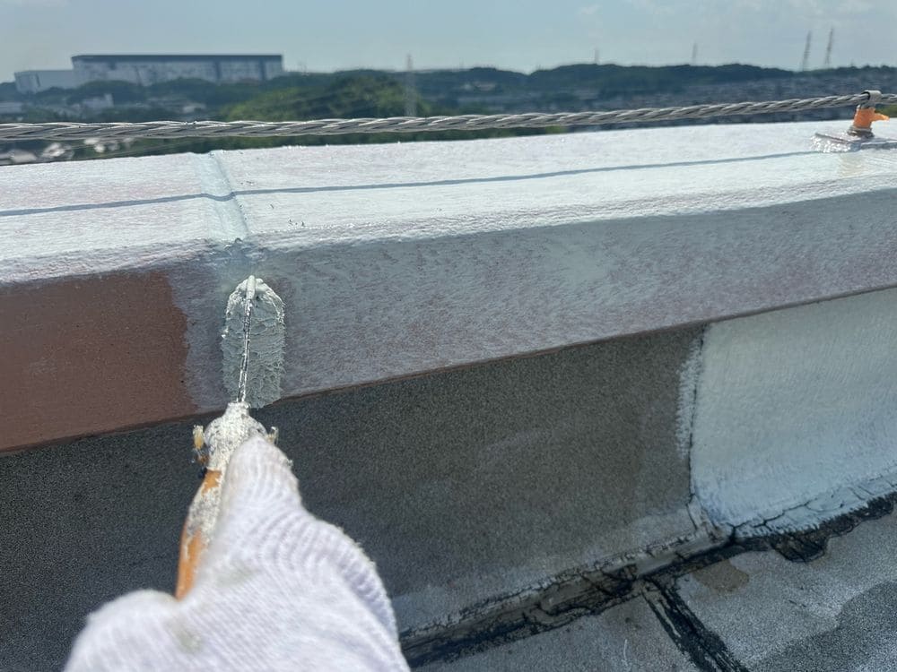 A様(奈良市)_防水(一層目) (2) 奈良市で防水工事をリペイント匠が施工した写真