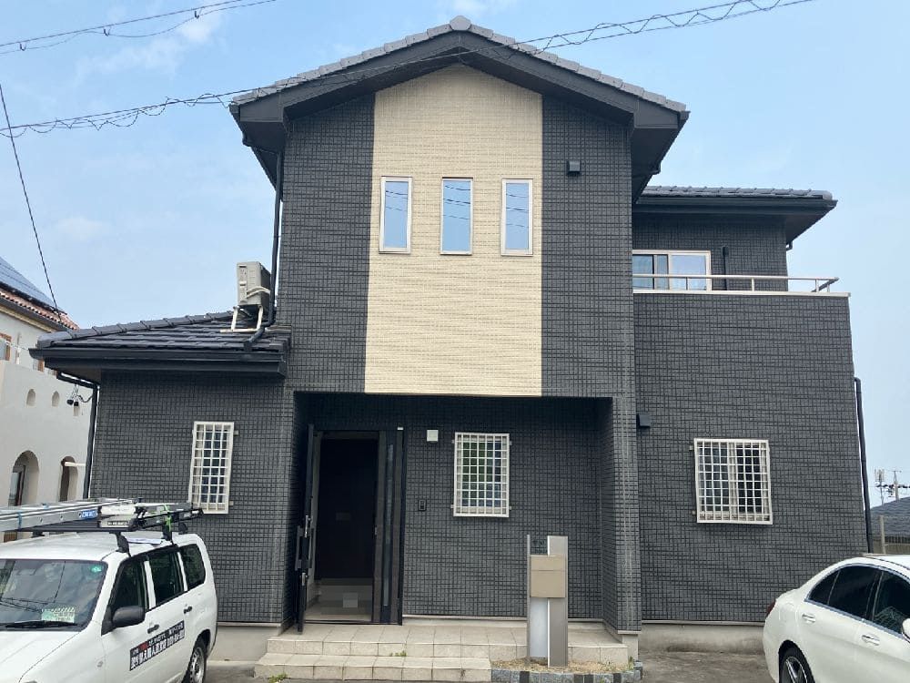 奈良市の外壁塗装、防水工事をリペイント匠が施工した写真