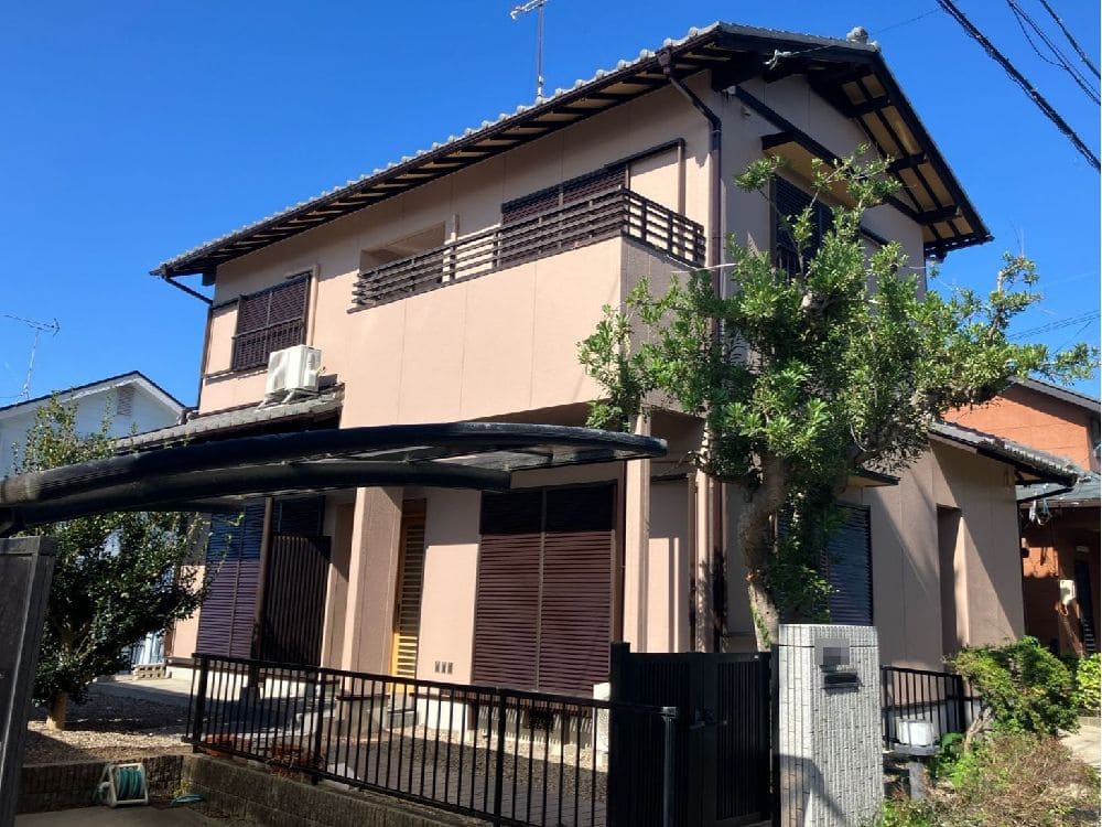 M様(津)撤去後_外壁全体 (3) 奈良市の外壁塗装をリペイント匠が施工した写真