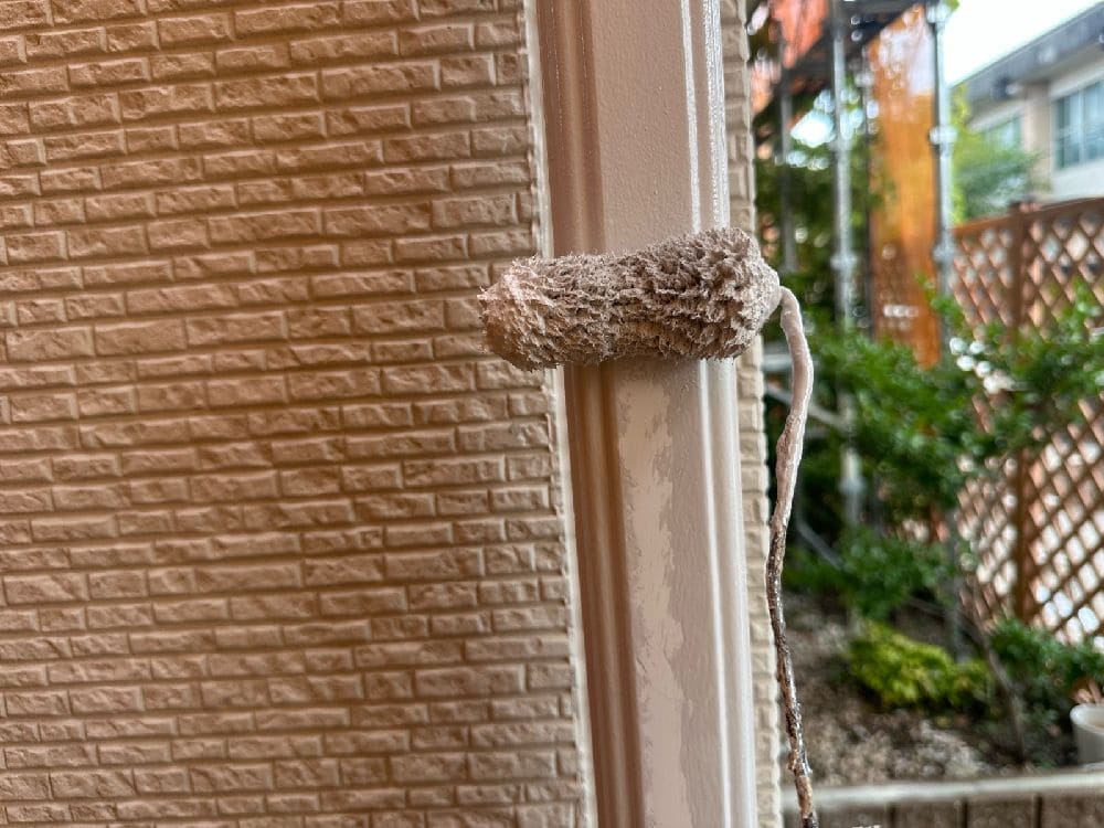 S様(津)樋(中塗り) 奈良市の外壁塗装、屋根塗装をリペイント匠が施工した写真
