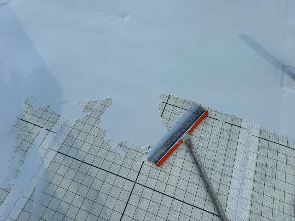 生駒市の防水工事をリペイント匠が施工した写真