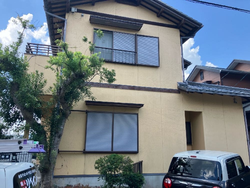 M様(津)施工前_外壁全体 (4) 奈良市の外壁塗装をリペイント匠が施工した写真
