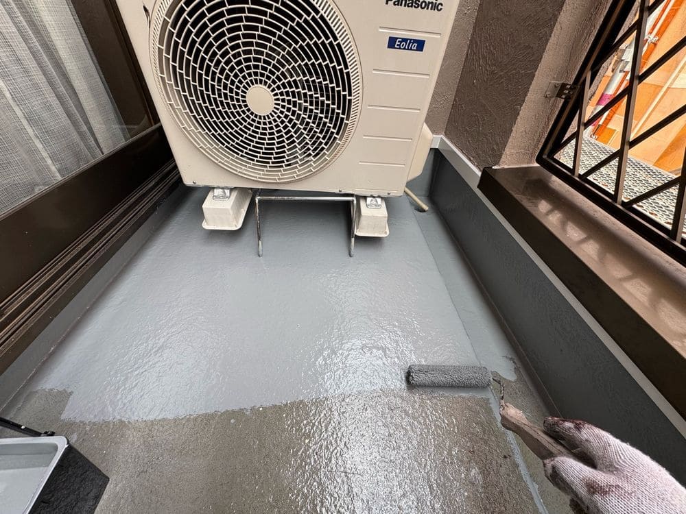 橿原市の防水工事をリペイント匠が施工した写真