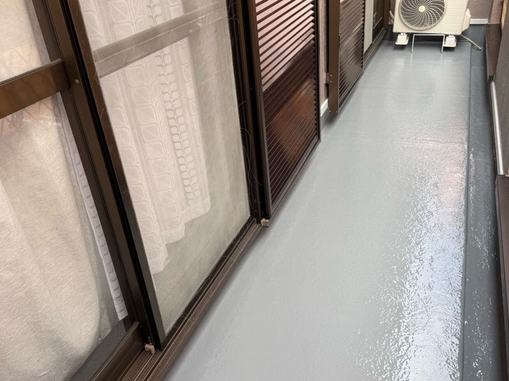 橿原市の防水工事をリペイント匠が施工した写真