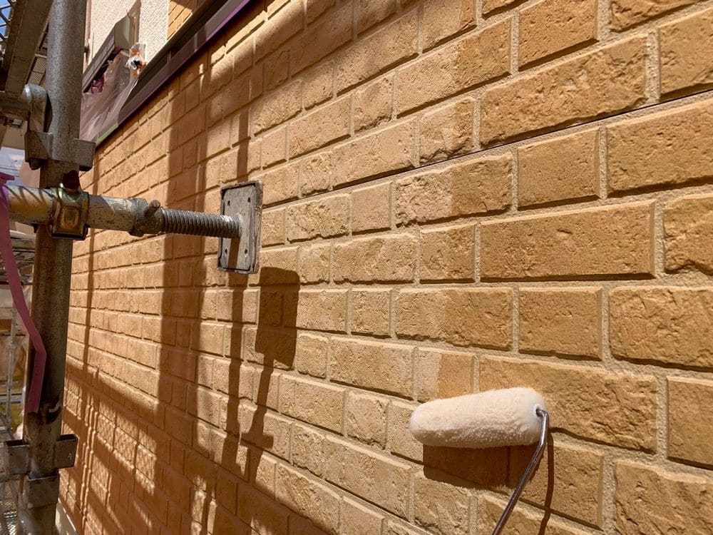 生駒市の外壁塗装をリペイント匠が施工した写真