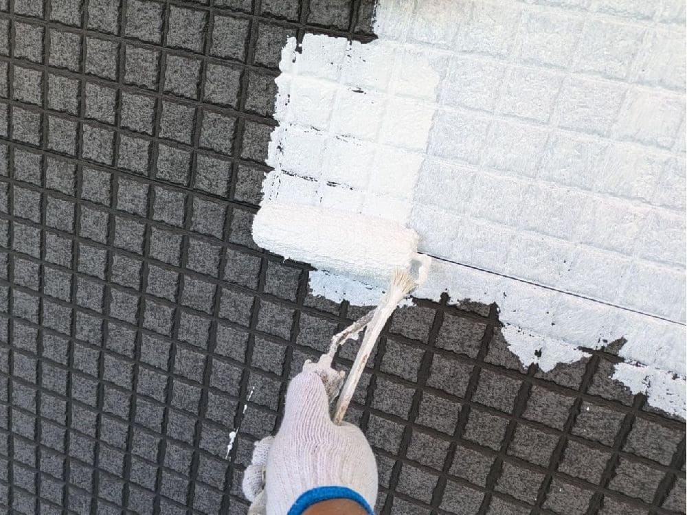 奈良市の外壁塗装、防水工事をリペイント匠が施工した写真