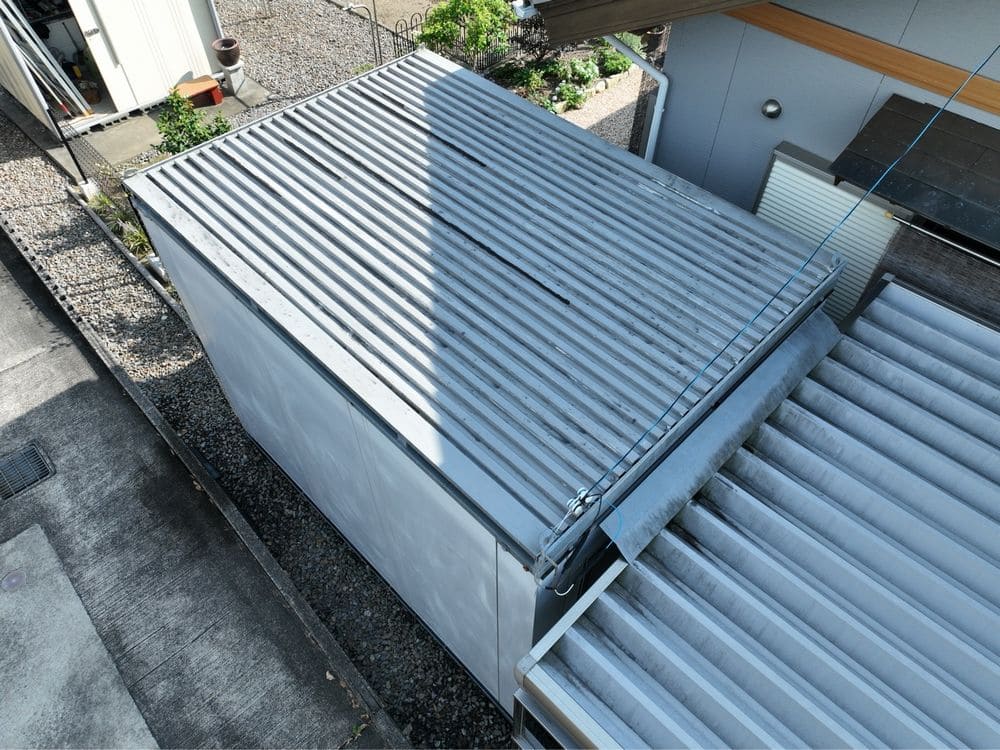 Y様(橿原市美旗町)施工前 (2) 橿原市の防水工事をリペイント匠が施工した写真