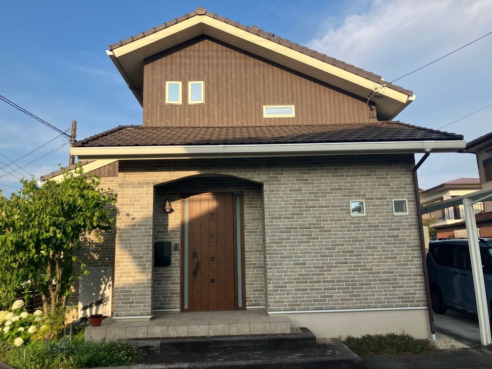 K様(奈良市久居野村町) (1) 奈良市の外壁塗装、防水工事をリペイント匠が施工した写真