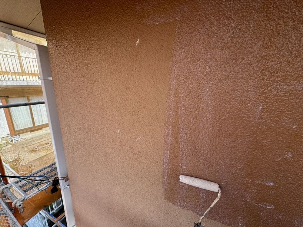生駒市の外壁塗装、屋根塗装をリペイント匠が施工した写真