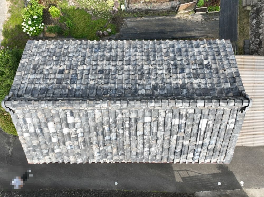 生駒市_M様_屋根_施工前 生駒市の屋根工事をリペイント匠が施工した写真
