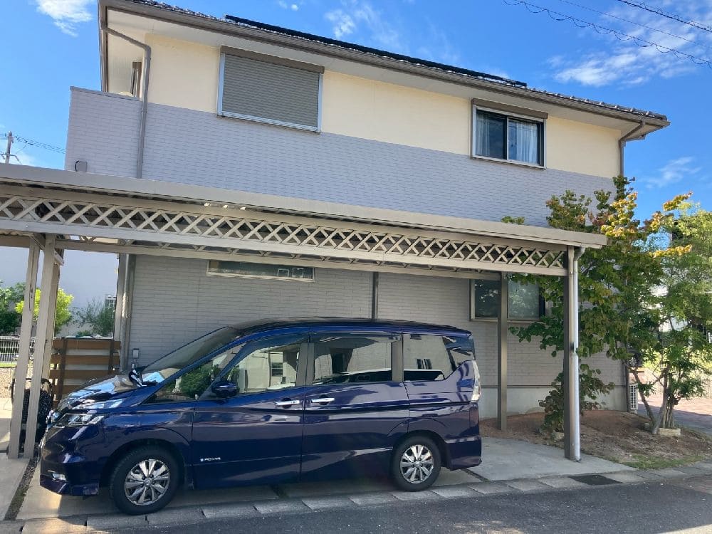 奈良市の外壁塗装をリペイント匠が施工した写真