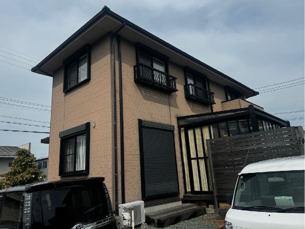 奈良市の外壁塗装、防水工事をリペイント匠が施工した写真