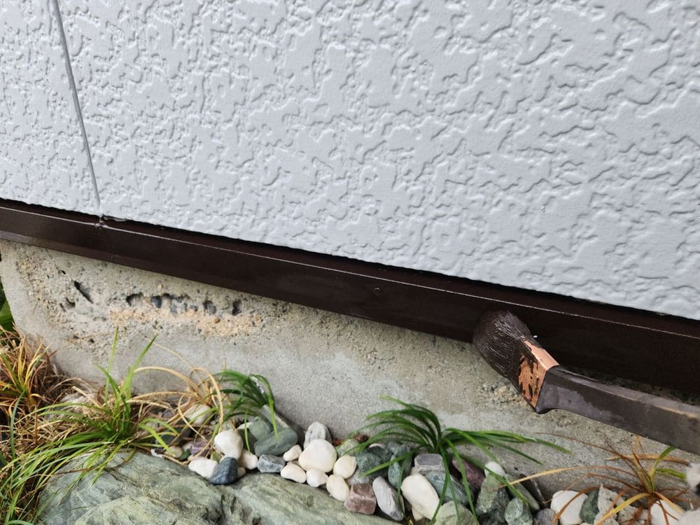 S様(生駒市)水切り‗3回目 生駒市で外壁・屋根塗装をリペイント匠が施工した写真