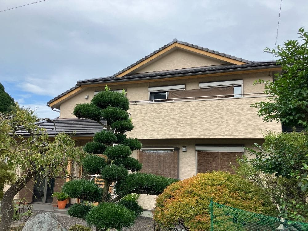 奈良市の外壁塗装をリペイント匠が施工した写真