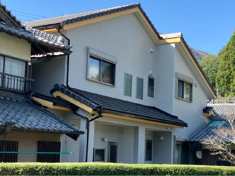 奈良市の外壁塗装をリペイント匠が施工した写真