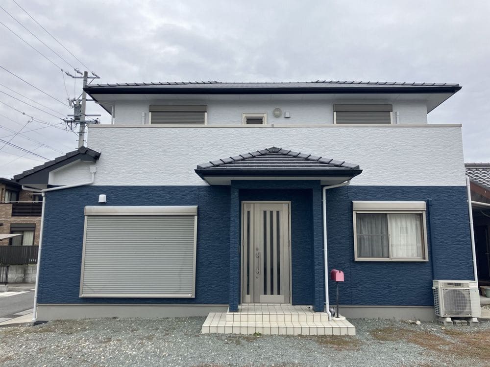奈良市久居 N様施工後 奈良市の外壁塗装をリペイント匠が施工した写真