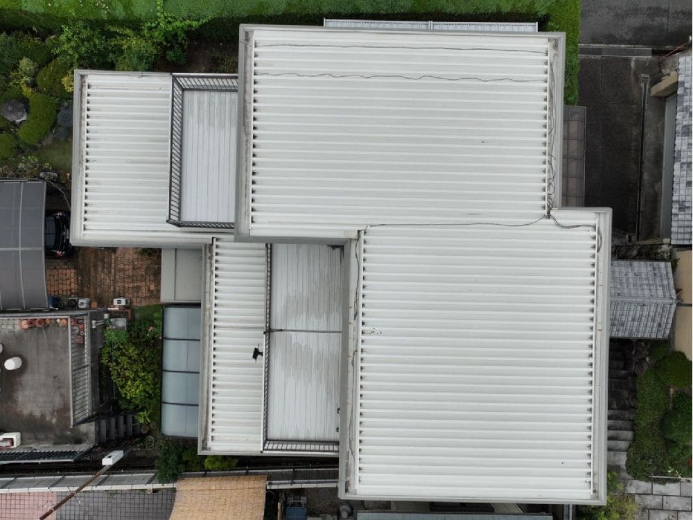 F様(四日市)施工前_屋根全体 奈良市の外壁塗装、屋根塗装をリペイント匠が施工した写真