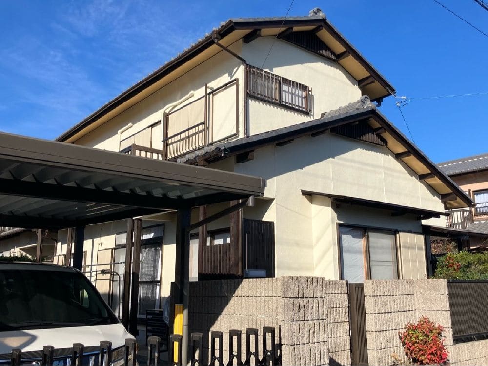 K様(津)施工後_外壁全体 (11) 奈良市で外壁塗装をリペイント匠が施工した写真