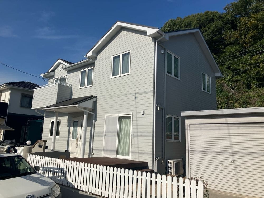 T様_生駒市_全体_施工後① 生駒市の外壁塗装をリペイント匠が施工した写真