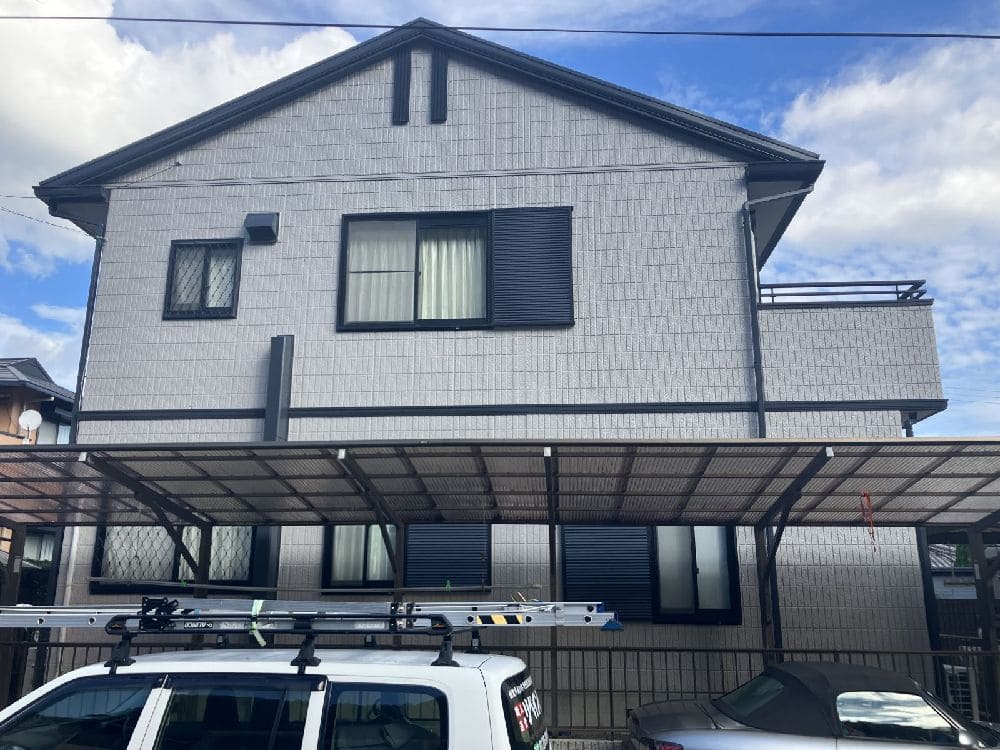 M様(亀山)施工後_外壁全体 (2) 生駒市の外壁塗装、屋根塗装をリペイント匠が施工した写真