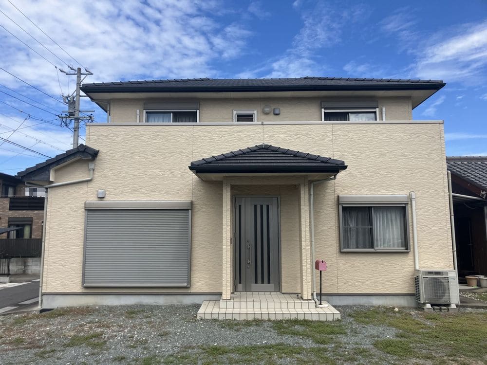 奈良市久居 N様 施工前 奈良市の外壁塗装をリペイント匠が施工した写真