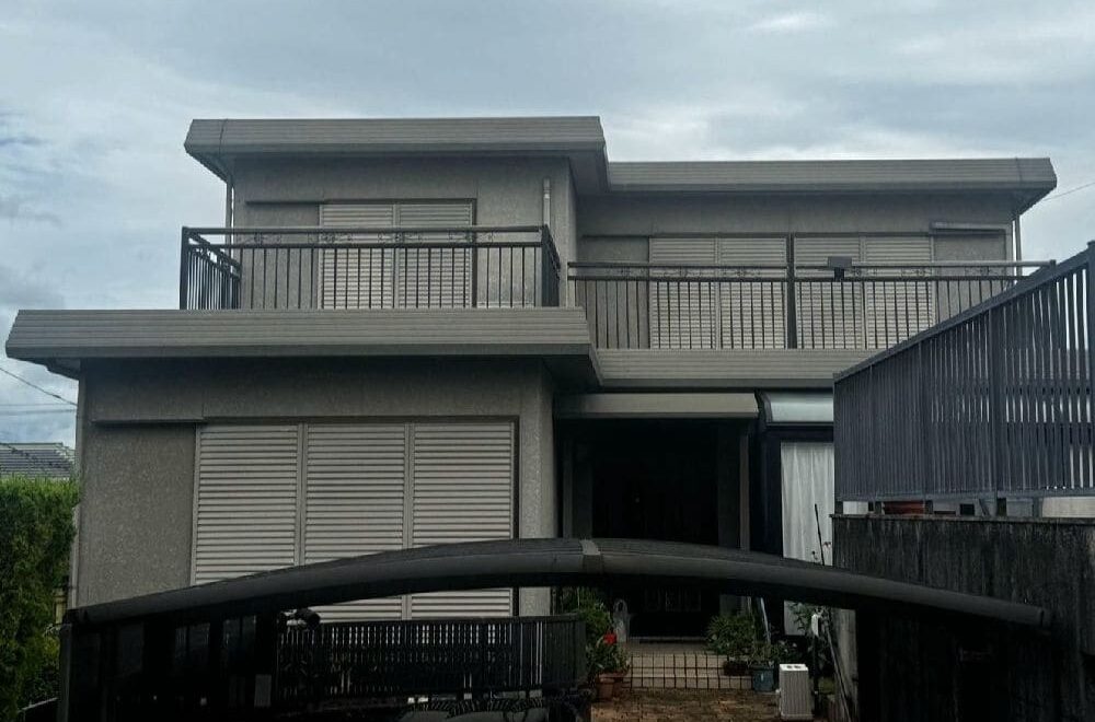 奈良市の外壁塗装、屋根塗装をリペイント匠が施工した写真