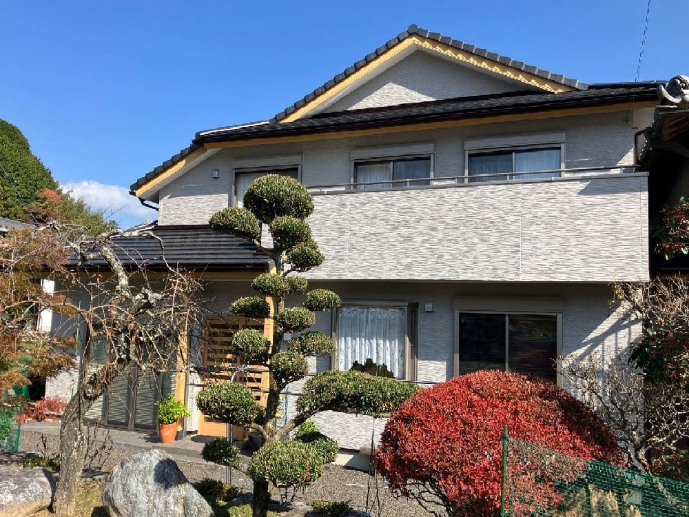 奈良市の外壁塗装をリペイント匠が施工した写真