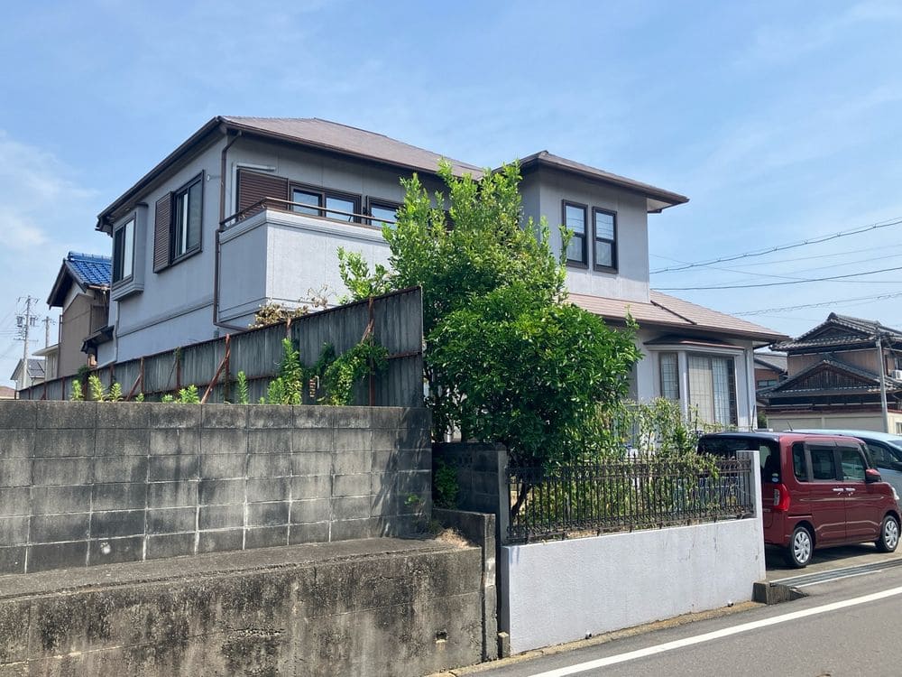生駒市の外壁塗装をリペイント匠が施工した写真
