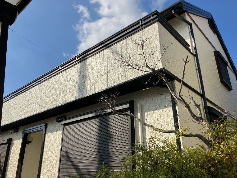 奈良市の外壁塗装、屋根塗装をリペイント匠が施工した写真
