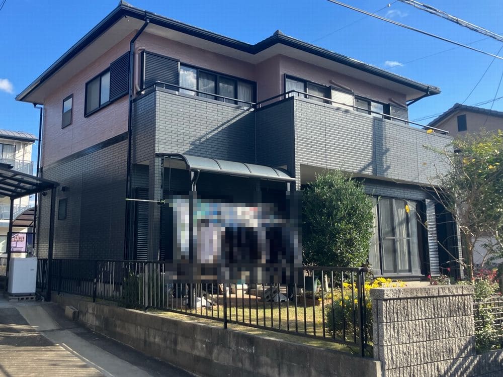 生駒市_S様_施工後_外壁全体 (2) 生駒市の外壁塗装、防水工事をリペイント匠が施工した写真