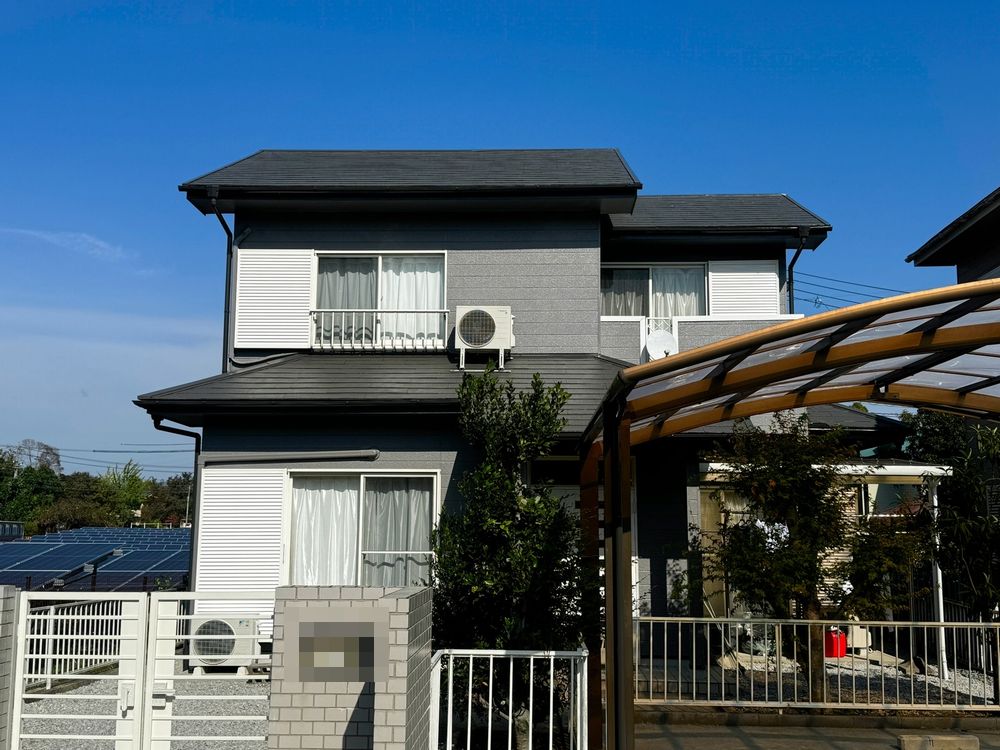 K様(奈良市大安町) (2) 奈良市の外壁塗装、屋根塗装をリペイント匠が施工した写真