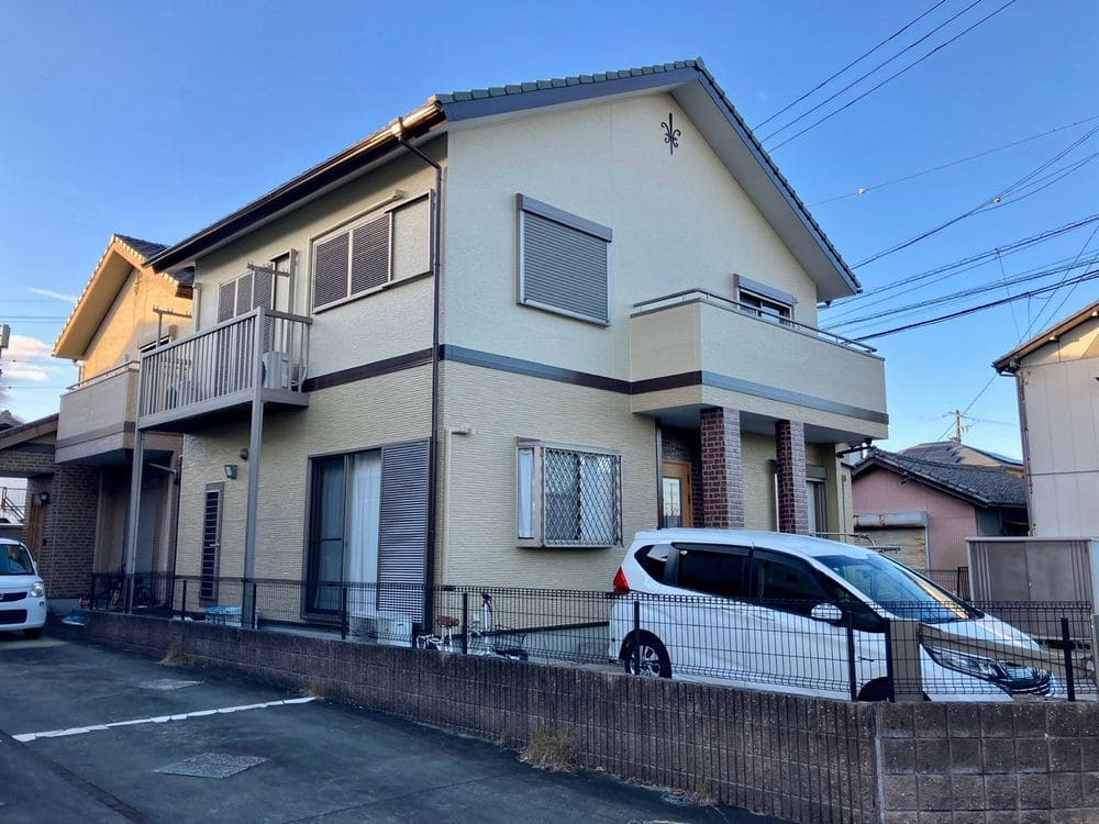 生駒市で外壁塗装と防水工事をリペイント匠が施工した写真