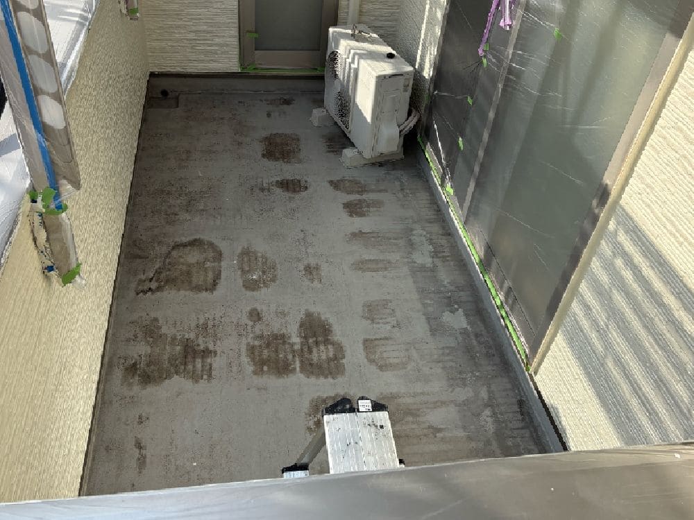 奈良市の外壁塗装、屋根塗装、防水工事をリペイント匠が施工した写真