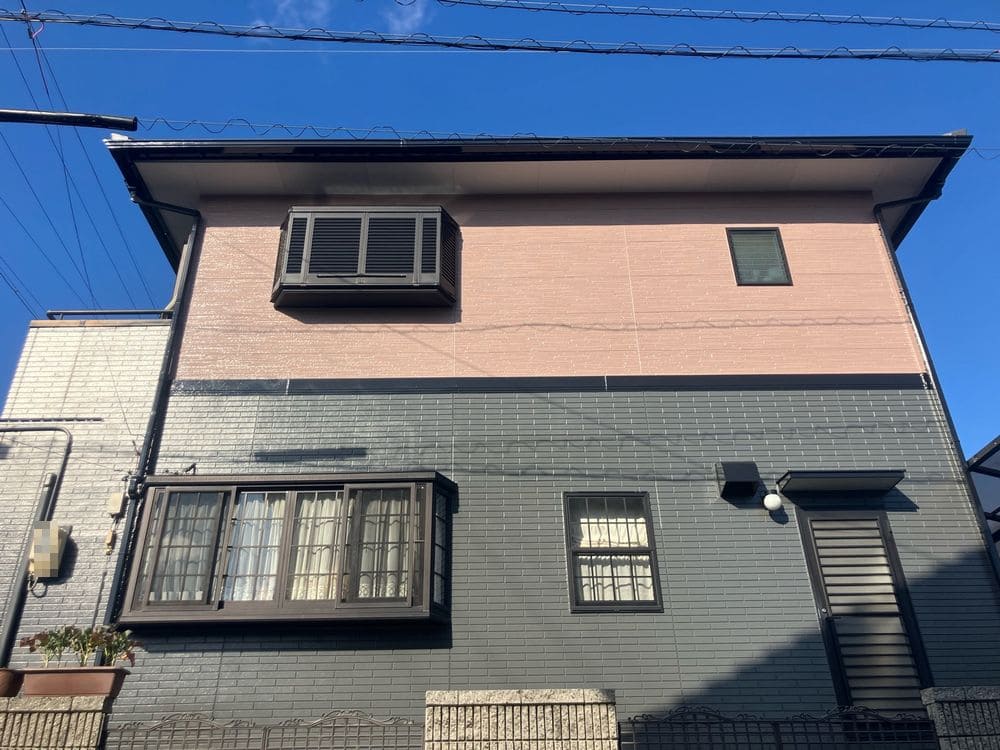 生駒市_S様_施工後_外壁全体 (3) 生駒市の外壁塗装、防水工事をリペイント匠が施工した写真