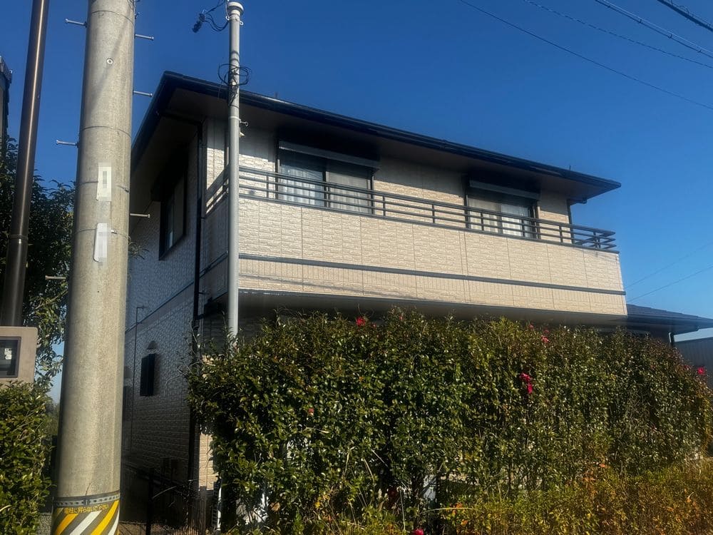 生駒市の外壁塗装、屋根塗装をリペイント匠が施工した写真