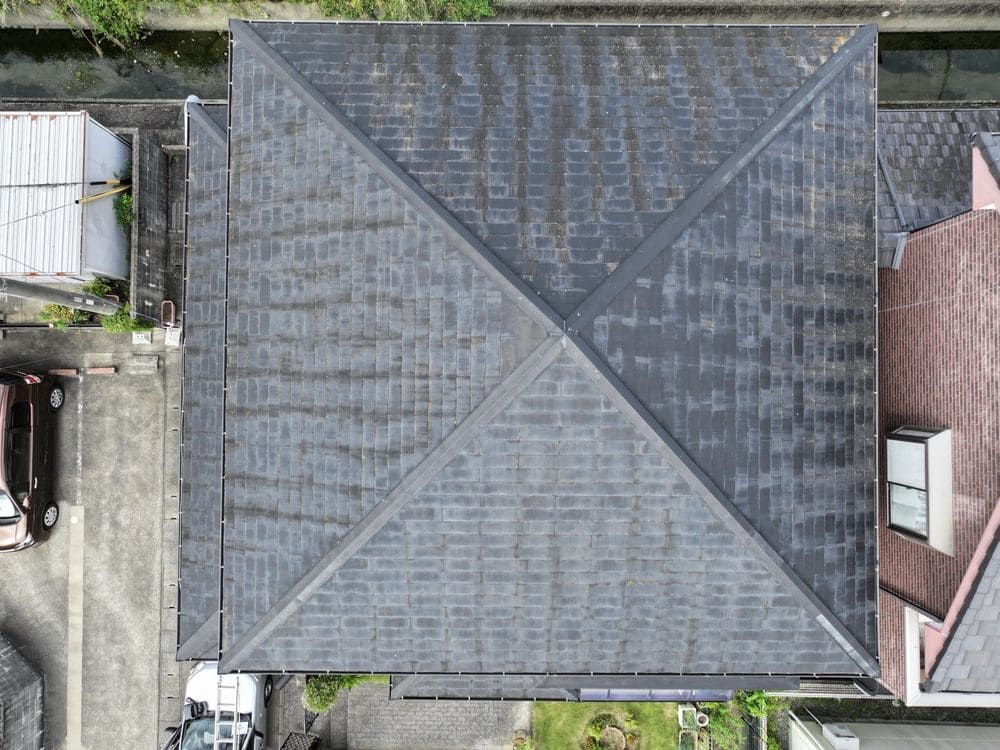 T様(橿原市)屋根‗施工前 橿原市の外壁・屋根塗装をリペイント匠が施工した写真