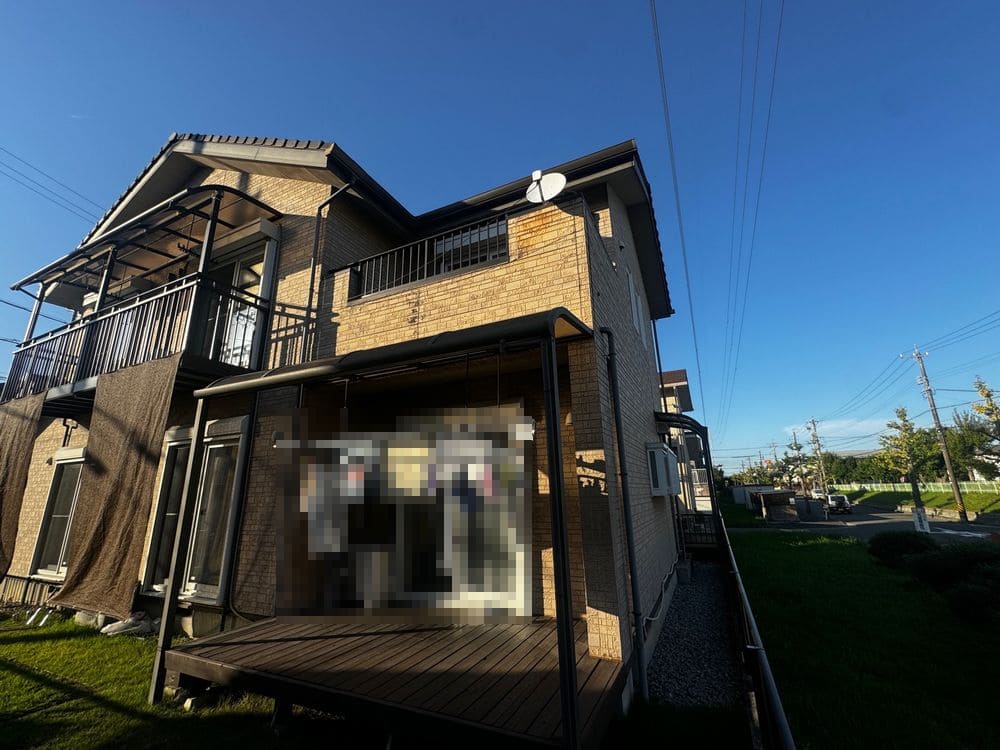 奈良市_S様_施工前_外壁全体2 奈良市の外壁塗装をリペイント匠が施工した写真