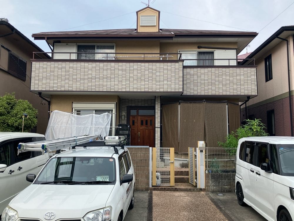 橿原市の外壁塗装、屋根工事をリペイント匠が施工した写真